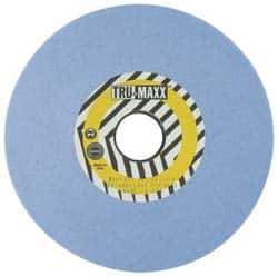 Tru-Maxx - 12" Diam x 5" Hole x 1" Thick, J Hardness, 60 Grit Surface Grinding Wheel - Ceramic, Type 1, Medium Grade, 2,069 Max RPM, Vitrified Bond, No Recess - Eagle Tool & Supply