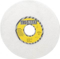 Tru-Maxx - 7" Diam x 1-1/4" Hole x 1/4" Thick, J Hardness, 46 Grit Surface Grinding Wheel - Ceramic, Type 1, Coarse Grade, 3,600 Max RPM, Vitrified Bond, No Recess - Eagle Tool & Supply
