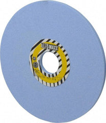 Tru-Maxx - 7" Diam x 1-1/4" Hole x 1/4" Thick, J Hardness, 80 Grit Surface Grinding Wheel - Ceramic, Type 1, Medium Grade, 3,600 Max RPM, Vitrified Bond, No Recess - Eagle Tool & Supply