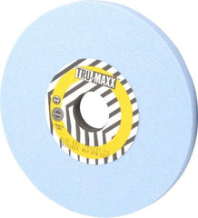 Tru-Maxx - 7" Diam x 1-1/4" Hole x 1/2" Thick, J Hardness, 80 Grit Surface Grinding Wheel - Ceramic, Type 1, Medium Grade, 3,600 Max RPM, Vitrified Bond, No Recess - Eagle Tool & Supply