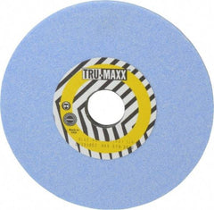 Tru-Maxx - 7" Diam x 1-1/4" Hole x 1/4" Thick, I Hardness, 46 Grit Surface Grinding Wheel - Ceramic, Type 1, Coarse Grade, 3,600 Max RPM, Vitrified Bond, No Recess - Eagle Tool & Supply