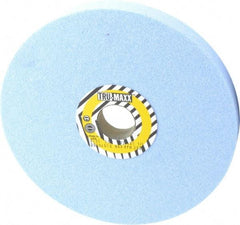 Tru-Maxx - 8" Diam x 1-1/4" Hole x 3/4" Thick, J Hardness, 60 Grit Surface Grinding Wheel - Ceramic, Type 1, Medium Grade, 3,600 Max RPM, Vitrified Bond, No Recess - Eagle Tool & Supply