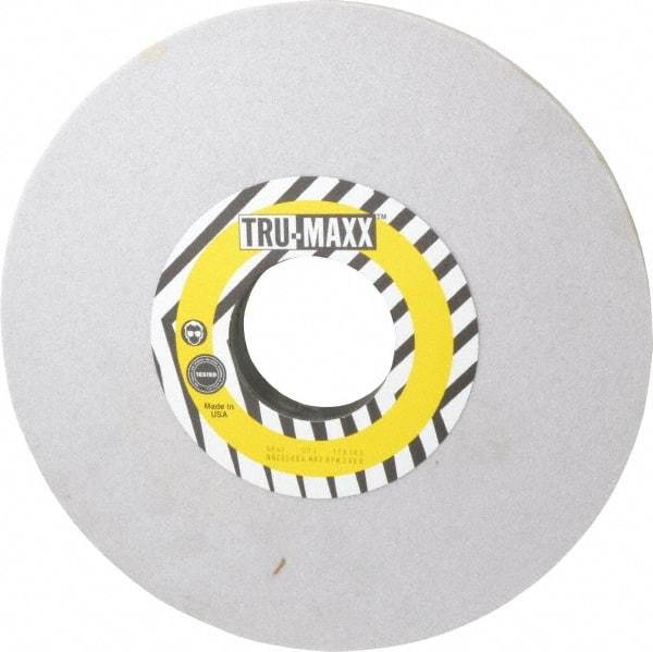 Tru-Maxx - 12" Diam x 3" Hole x 1" Thick, J Hardness, 60 Grit Surface Grinding Wheel - Aluminum Oxide, Type 1, Medium Grade, 2,705 Max RPM, Vitrified Bond, No Recess - Eagle Tool & Supply