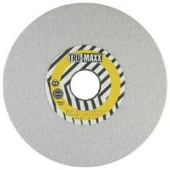 Tru-Maxx - 12" Diam x 5" Hole x 1-1/2" Thick, H Hardness, 46 Grit Surface Grinding Wheel - Aluminum Oxide, Type 1, Coarse Grade, 2,070 Max RPM, Vitrified Bond, No Recess - Eagle Tool & Supply