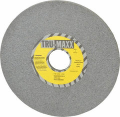 Tru-Maxx - 7" Diam x 1-1/4" Hole x 1/4" Thick, K Hardness, 60 Grit Surface Grinding Wheel - Aluminum Oxide, Type 1, Medium Grade, 3,600 Max RPM, Vitrified Bond, No Recess - Eagle Tool & Supply