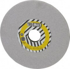 Tru-Maxx - 7" Diam x 1-1/4" Hole x 1/4" Thick, I Hardness, 46 Grit Surface Grinding Wheel - Aluminum Oxide, Type 1, Coarse Grade, 3,600 Max RPM, Vitrified Bond, No Recess - Eagle Tool & Supply