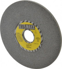 Tru-Maxx - 7" Diam x 1-1/4" Hole x 1/4" Thick, J Hardness, 60 Grit Surface Grinding Wheel - Aluminum Oxide, Type 1, Medium Grade, 3,600 Max RPM, Vitrified Bond, No Recess - Eagle Tool & Supply