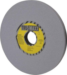 Tru-Maxx - 7" Diam x 1-1/4" Hole x 1/2" Thick, L Hardness, 120 Grit Surface Grinding Wheel - Aluminum Oxide, Type 1, Fine Grade, 3,600 Max RPM, Vitrified Bond, No Recess - Eagle Tool & Supply
