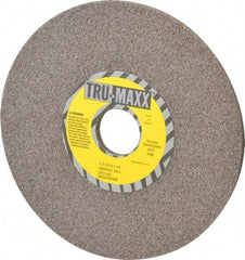 Tru-Maxx - 7" Diam x 1-1/4" Hole x 1/4" Thick, H Hardness, 46 Grit Surface Grinding Wheel - Aluminum Oxide, Type 1, Coarse Grade, 3,600 Max RPM, Vitrified Bond, No Recess - Eagle Tool & Supply
