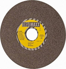 Tru-Maxx - 7" Diam x 1-1/4" Hole x 1/4" Thick, I Hardness, 60 Grit Surface Grinding Wheel - Aluminum Oxide, Type 1, Medium Grade, 3,600 Max RPM, Vitrified Bond, No Recess - Eagle Tool & Supply