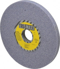 Tru-Maxx - 7" Diam x 1-1/4" Hole x 1/2" Thick, I Hardness, 46 Grit Surface Grinding Wheel - Aluminum Oxide, Type 1, Coarse Grade, 3,600 Max RPM, Vitrified Bond, No Recess - Eagle Tool & Supply