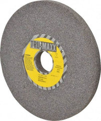 Tru-Maxx - 7" Diam x 1-1/4" Hole x 1/2" Thick, J Hardness, 46 Grit Surface Grinding Wheel - Aluminum Oxide, Type 1, Coarse Grade, 3,600 Max RPM, Vitrified Bond, No Recess - Eagle Tool & Supply