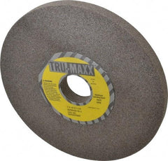 Tru-Maxx - 7" Diam x 1-1/4" Hole x 1/2" Thick, J Hardness, 60 Grit Surface Grinding Wheel - Aluminum Oxide, Type 1, Medium Grade, 3,600 Max RPM, Vitrified Bond, No Recess - Eagle Tool & Supply