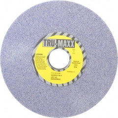 Tru-Maxx - 7" Diam x 1-1/4" Hole x 1" Thick, H Hardness, 46 Grit Surface Grinding Wheel - Aluminum Oxide, Type 1, Coarse Grade, 3,600 Max RPM, Vitrified Bond, No Recess - Eagle Tool & Supply