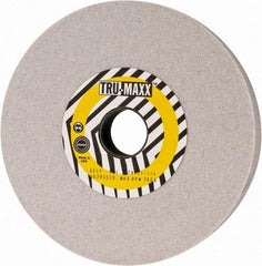 Tru-Maxx - 7" Diam x 1-1/4" Hole x 1" Thick, I Hardness, 60 Grit Surface Grinding Wheel - Aluminum Oxide, Type 1, Medium Grade, 3,600 Max RPM, Vitrified Bond, No Recess - Eagle Tool & Supply