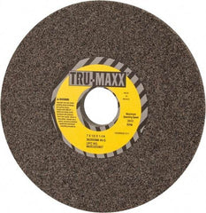 Tru-Maxx - 7" Diam x 1-1/4" Hole x 1/2" Thick, G Hardness, 46 Grit Surface Grinding Wheel - Aluminum Oxide, Type 1, Coarse Grade, 3,600 Max RPM, Vitrified Bond, No Recess - Eagle Tool & Supply