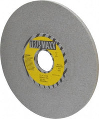 Tru-Maxx - 7" Diam x 1-1/4" Hole x 1/4" Thick, I Hardness, 100 Grit Surface Grinding Wheel - Aluminum Oxide, Type 1, Fine Grade, 3,600 Max RPM, Vitrified Bond, No Recess - Eagle Tool & Supply