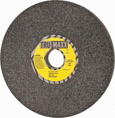 Tru-Maxx - 8" Diam x 1-1/4" Hole x 3/4" Thick, K Hardness, 46 Grit Surface Grinding Wheel - Aluminum Oxide, Type 1, Coarse Grade, 3,600 Max RPM, Vitrified Bond, No Recess - Eagle Tool & Supply