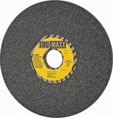 Tru-Maxx - 8" Diam x 1-1/4" Hole x 1/2" Thick, J Hardness, 46 Grit Surface Grinding Wheel - Aluminum Oxide, Type 1, Coarse Grade, 3,600 Max RPM, Vitrified Bond, No Recess - Eagle Tool & Supply