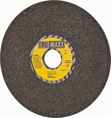 Tru-Maxx - 8" Diam x 1-1/4" Hole x 1/4" Thick, H Hardness, 46 Grit Surface Grinding Wheel - Aluminum Oxide, Type 1, Coarse Grade, 3,105 Max RPM, Vitrified Bond, No Recess - Eagle Tool & Supply