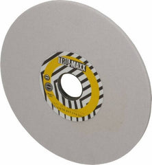 Tru-Maxx - 8" Diam x 1-1/4" Hole x 1/4" Thick, I Hardness, 80 Grit Surface Grinding Wheel - Aluminum Oxide, Type 1, Medium Grade, 3,600 Max RPM, Vitrified Bond, No Recess - Eagle Tool & Supply