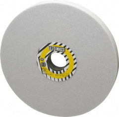 Tru-Maxx - 8" Diam x 1-1/4" Hole x 3/4" Thick, K Hardness, 60 Grit Surface Grinding Wheel - Aluminum Oxide, Type 1, Medium Grade, 3,600 Max RPM, Vitrified Bond, No Recess - Eagle Tool & Supply