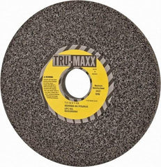 Tru-Maxx - 7" Diam x 1-1/4" Hole x 1/2" Thick, I Hardness, 46 Grit Surface Grinding Wheel - Aluminum Oxide, Type 1, Coarse Grade, 3,600 Max RPM, Vitrified Bond, No Recess - Eagle Tool & Supply