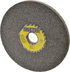 Tru-Maxx - 8" Diam x 1-1/4" Hole x 1/2" Thick, G Hardness, 46 Grit Surface Grinding Wheel - Aluminum Oxide, Type 1, Coarse Grade, 3,105 Max RPM, Vitrified Bond, No Recess - Eagle Tool & Supply