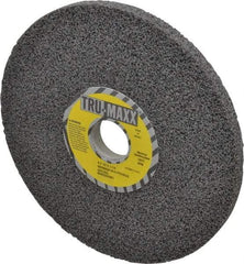 Tru-Maxx - 8" Diam x 1-1/4" Hole x 1/2" Thick, H Hardness, 46 Grit Surface Grinding Wheel - Aluminum Oxide, Type 1, Coarse Grade, 3,600 Max RPM, Vitrified Bond, No Recess - Eagle Tool & Supply