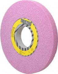 Tru-Maxx - 10" Diam x 3" Hole x 1" Thick, H Hardness, 46 Grit Surface Grinding Wheel - Aluminum Oxide, Type 1, Coarse Grade, 3,250 Max RPM, Vitrified Bond, No Recess - Eagle Tool & Supply
