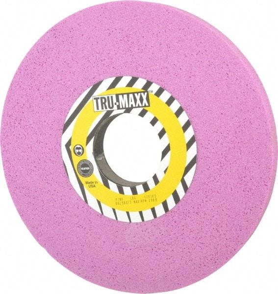 Tru-Maxx - 12" Diam x 3" Hole x 1" Thick, G Hardness, 46 Grit Surface Grinding Wheel - Aluminum Oxide, Type 1, Coarse Grade, 2,069 Max RPM, Vitrified Bond, No Recess - Eagle Tool & Supply