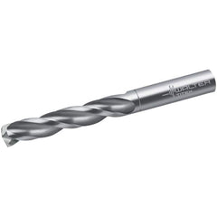 Walter-Titex - 5.7mm 150° Spiral Flute Solid Carbide Screw Machine Drill Bit - Eagle Tool & Supply