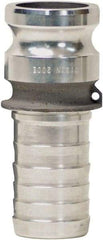 Dixon Valve & Coupling - 5" Aluminum Cam & Groove Suction & Discharge Hose Male Adapter Hose Shank - Part E, 75 Max psi - Eagle Tool & Supply