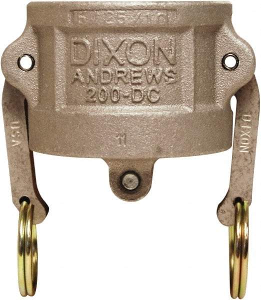 Dixon Valve & Coupling - 5" Aluminum Cam & Groove Suction & Discharge Hose Dust Cap For Use with Adapters - Part DC, 75 Max psi - Eagle Tool & Supply