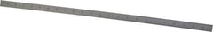 Starrett - 24" Long, 1/64, 1/32, 1/16, 1/8" Graduation, Flexible Steel Rule - 4R Graduation Style, 3/4" Wide, Silver, Satin Chrome Finish - Eagle Tool & Supply