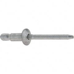 RivetKing - Size 64 Dome Head Aluminum Structural with Locking Stem Blind Rivet - Eagle Tool & Supply