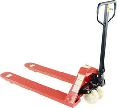 Vestil - 5,500 Lb Capacity, 7-3/4" Lift Economy Pallet Truck - 2-7/8" Min Lift Height, 48" Fork Length x 27" Fork Width, 27" Overall Width - Eagle Tool & Supply