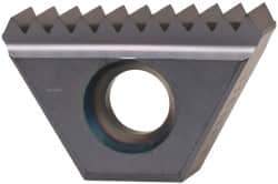 Kennametal - 11.5 TPI, Internal/External Thread, NPT Standard, STN KC635M Grade Thread Mill Insert - Carbide, TiAlN Coating - Eagle Tool & Supply