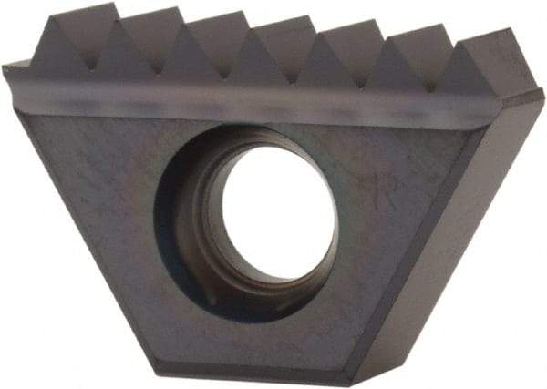 Kennametal - 8 TPI, Internal/External Thread, NPT Standard, STN KC635M Grade Thread Mill Insert - Carbide, TiAlN Coating - Eagle Tool & Supply