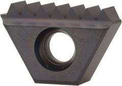 Kennametal - 8 TPI, Internal/External Thread, NPT Standard, STN KC635M Grade Thread Mill Insert - Carbide, TiAlN Coating - Eagle Tool & Supply