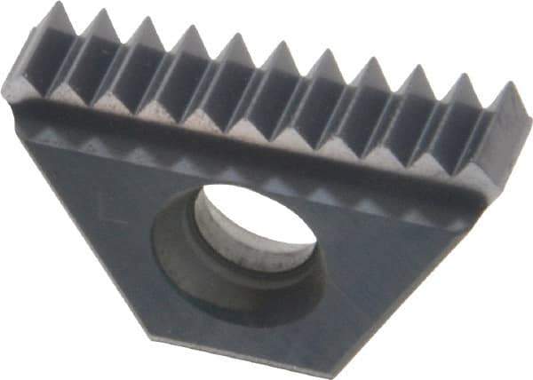Kennametal - 11.5 TPI, Internal/External Thread, NPTF Standard, STN KC635M Grade Thread Mill Insert - Carbide, TiAlN Coating - Eagle Tool & Supply