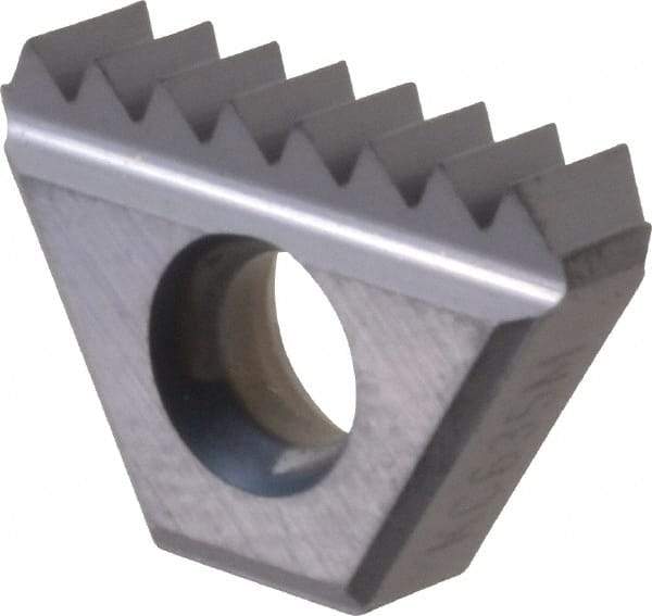 Kennametal - 14 TPI, Internal/External Thread, NPS Standard, STN KC635M Grade Thread Mill Insert - Carbide, TiAlN Coating - Eagle Tool & Supply