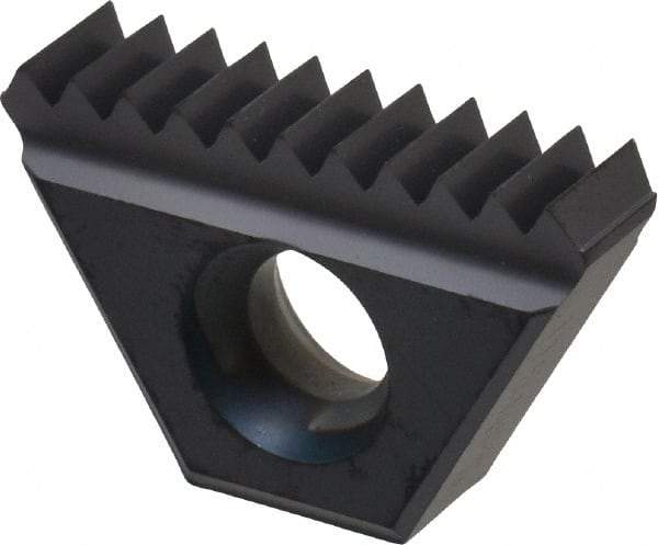 Kennametal - 11.5 TPI, Internal/External Thread, NPS Standard, STN KC635M Grade Thread Mill Insert - Carbide, TiAlN Coating - Eagle Tool & Supply