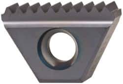 Kennametal - 11 TPI, Internal/External Thread, Whitworth Standard, STN KC635M Grade Thread Mill Insert - Carbide, TiAlN Coating - Eagle Tool & Supply