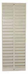 Pyramid - Time Cards & Time Clock Accessories Type: 40 Pocket Badge Rack For Use With: General Offices or Factories - Eagle Tool & Supply