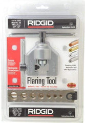 Ridgid - 3/16 to 5/8" Pipe Capacity, Flaring Tools & Tube Expanders - Eagle Tool & Supply