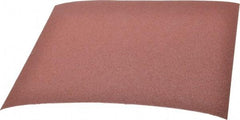 3M - 80 Grit, Aluminum Oxide Sanding Sheet - 11" Long x 9" Wide, Medium Grade, J Weighted Cloth Backing - Eagle Tool & Supply