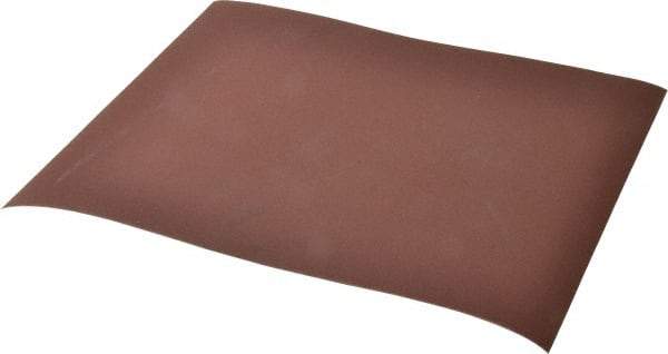 3M - 280 Grit, Aluminum Oxide Sanding Sheet - 11" Long x 9" Wide, Extra Fine Grade, J Weighted Cloth Backing - Eagle Tool & Supply