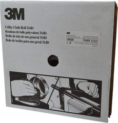3M - 2" x 50 Yd 40 Grit Aluminum Oxide Cloth Roll - Coarse Grade, X Weighted Backing - Eagle Tool & Supply