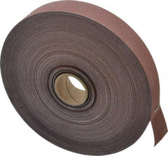 3M - 1" x 50 Yd 320 Grit Aluminum Oxide Cloth Roll - Extra Fine Grade, J Weighted Backing - Eagle Tool & Supply